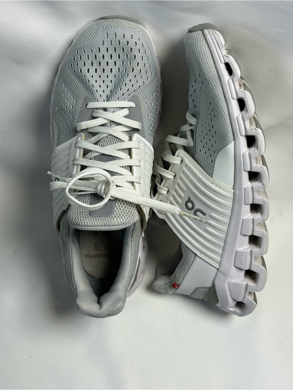 On Cloudswift Running Shoes in Light Gray and White women’s US 7 EU 38 sneakers - Picture 7 of 11